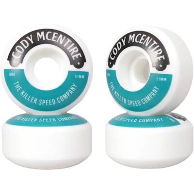 Killer Speed Co. Killer Cody Mcentire 99A Pro Skateboard Rollen 4 Stk. (51mm - Cody Motto) Killer Speed Co. Killer Cody Mcentire 99A Pro Skateboard Rollen 4 Stk. (51mm - Cody Motto)