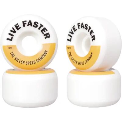 Killer Speed Co. Killer Team 101A Wide Skateboard Rollen 4 Stk. (54mm - Motto) Killer Speed Co. Killer Team 101A Wide Skateboard Rollen 4 Stk. (54mm - Motto)