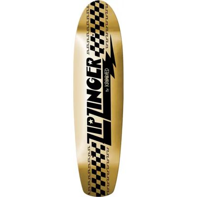 Krooked Zip Zinger Skateboard Deck (Gold Foil) Krooked Zip Zinger Skateboard Deck (Gold Foil)
