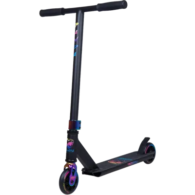 Panda Cub Stunt Scooter (Black/Rainbow) Panda Cub Stunt Scooter (Black/Rainbow)