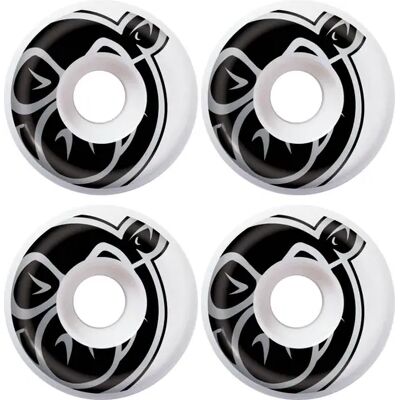 Pig Wheels Pig Prime 53mm Weiße Skateboard Rollen Pig Wheels Pig Prime 53mm Weiße Skateboard Rollen