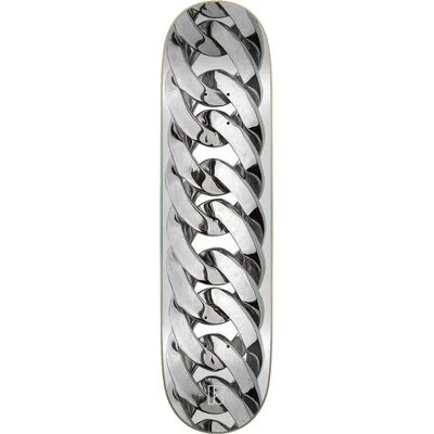 Plan B Chain Silver 8,0" x 31,75" Deck - Skateboard Plan B Chain Silver 8,0" x 31,75" Deck - Skateboard