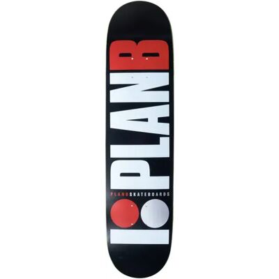 Plan B Team OG Skateboard Deck - Rot - Medium konkav - 8.0 - Skateboard deck Plan B Team OG Skateboard Deck - Rot - Medium konkav - 8.0 - Skateboard deck