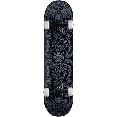 Speed Demons Bandana Skateboard Komplettboard (Schwarz/Silber) Speed Demons Bandana Skateboard Komplettboard (Schwarz/Silber)