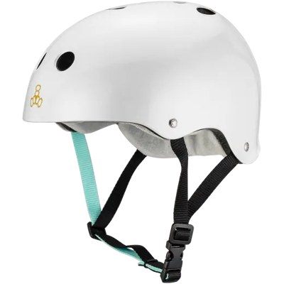 Triple Eight Certified Sweatsaver Skate Helm (Floral) Triple Eight Certified Sweatsaver Skate Helm (Floral)