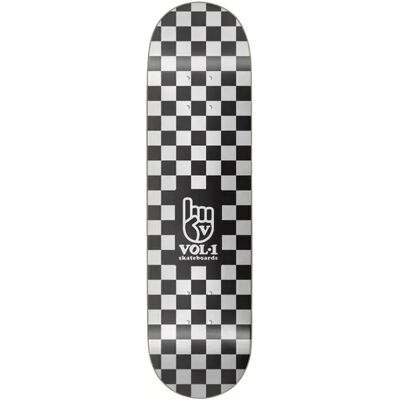 Vol.1 Checker Skateboard Deck (Schwarz) Vol.1 Checker Skateboard Deck (Schwarz)