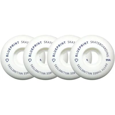 Blueprint - Mini Heart - 53mm - Skateboardrollen Blueprint - Mini Heart - 53mm - Skateboardrollen