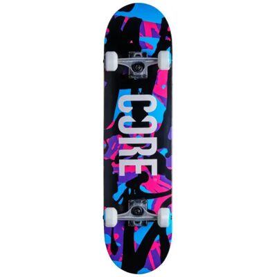 Skateboard Komplettboard CORE C2 (7.75" - Neon Splat) Skateboard Komplettboard CORE C2 (7.75" - Neon Splat)