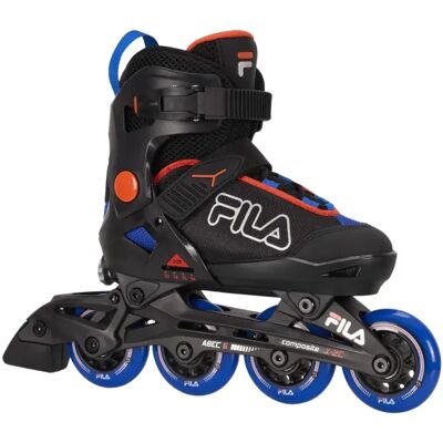 Inliner Kinder Fila X 2C (Schwarz/Blau/Orange - 33-36) Inliner Kinder Fila X 2C (Schwarz/Blau/Orange - 33-36)