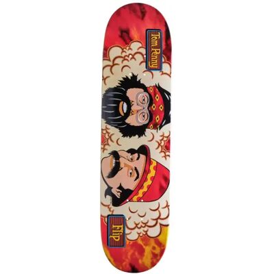 Flip Tom Penny Friends 8" Orange Sonnenuntergang Skateboard-Deck - Skateboard-Deck Flip Tom Penny Friends 8" Orange Sonnenuntergang Skateboard-Deck - Skateboard-Deck