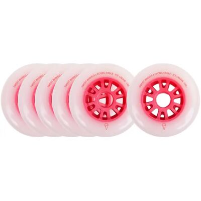 Inliner Rollen FlyingEagle Ice Cream Speed (100mm - Rot) Inliner Rollen FlyingEagle Ice Cream Speed (100mm - Rot)