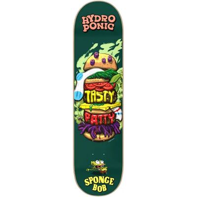 Skateboard Deck Hydroponic X Spongebob Burger (8" - Grün) Skateboard Deck Hydroponic X Spongebob Burger (8" - Grün)