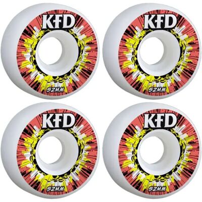 Skateboard Rollen KFD Blast 4 Stk. (52mm - Red) Skateboard Rollen KFD Blast 4 Stk. (52mm - Red)