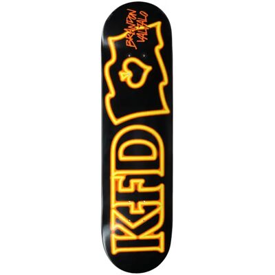 KFD Kris Markovich Pro Skateboard Deck - Neon Flag KFD Kris Markovich Pro Skateboard Deck - Neon Flag