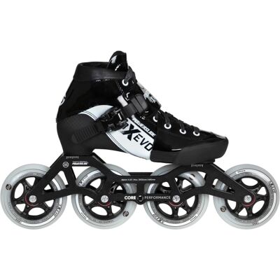 Powerslide 3X Evo Verstellbar Inline Speed Skates Kinder (Black - 34-37) Powerslide 3X Evo Verstellbar Inline Speed Skates Kinder (Black - 34-37)