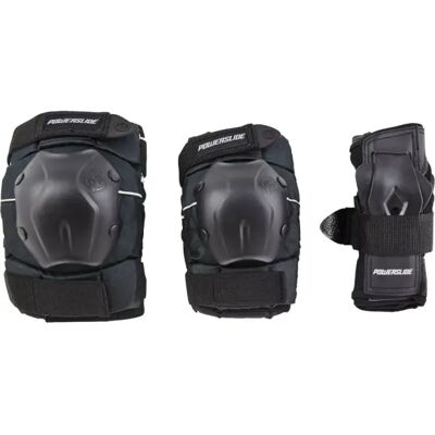 Protektoren Set Powerslide Standard Herren (S - Schwarz) Protektoren Set Powerslide Standard Herren (S - Schwarz)