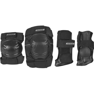 Protektoren Set Powerslide Standard (XL - Schwarz) Protektoren Set Powerslide Standard (XL - Schwarz)