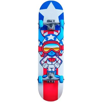 Kinder Skateboard Speed Demons Stars Soft Top (6.75" - Blau) Kinder Skateboard Speed Demons Stars Soft Top (6.75" - Blau)