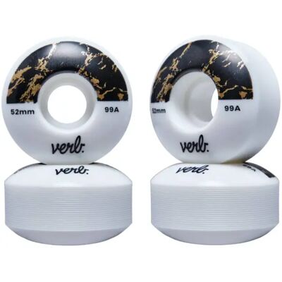 Verb Schwarze 52mm Skateboardräder - Hoher Rückprall, 99A Verb Schwarze 52mm Skateboardräder - Hoher Rückprall, 99A