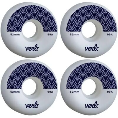 Verb Wave Skate Wheels - 52mm Navy - 4er Pack Verb Wave Skate Wheels - 52mm Navy - 4er Pack