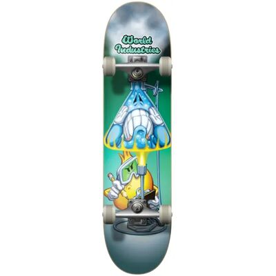Skateboard Komplettboard World Industries Madd Scientist (7.5" - Grün) Skateboard Komplettboard World Industries Madd Scientist (7.5" - Grün)