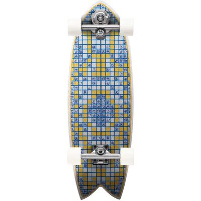 Your own wave Surfskate Komplettboard YOW Coxos (31" - Blau) Your own wave Surfskate Komplettboard YOW Coxos (31" - Blau)
