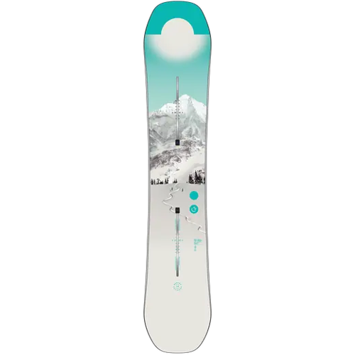 Burton Feelgood Flying V Snowboard Damen (Blau)