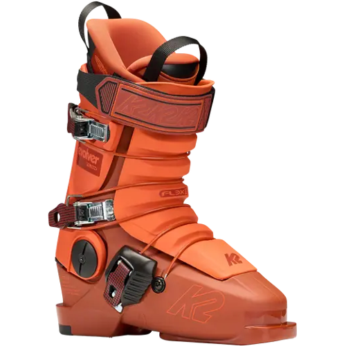 K2 Flex Evolver Junior Ski Boots Skischuhe Kinder (Rot)