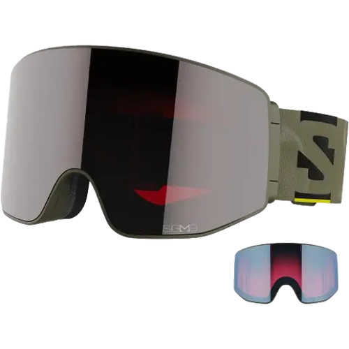 Salomon Sentry Prime Sigma Skibrille (Olive Night)