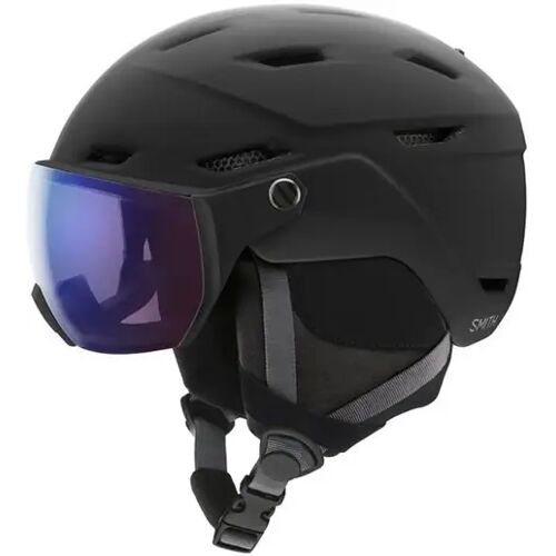 Smith Survey Skihelm (Schwarz/Blau)
