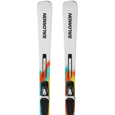 Carving Ski Salomon Addikt Pro 76 + M12 GW (156cm - White / Turquoise) Carving Ski Salomon Addikt Pro 76 + M12 GW (156cm - White / Turquoise)