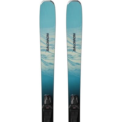 All Mountain Ski Salomon E Stance Damen 80 + M10 GW (167cm - Blau) All Mountain Ski Salomon E Stance Damen 80 + M10 GW (167cm - Blau)