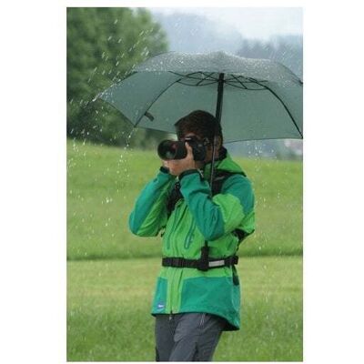 Euroschirm teleScope Handsfree Regenschirm Oliv Euroschirm teleScope Handsfree Regenschirm Oliv