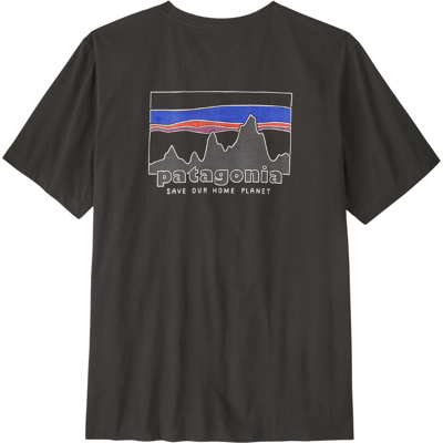 Patagonia '73 Skyline Organic T-Shirt L Ink Black Patagonia '73 Skyline Organic T-Shirt L Ink Black