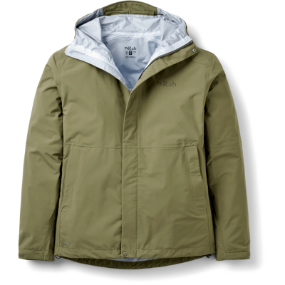 Rab Firewall Regenjacke L Light Khaki Rab Firewall Regenjacke L Light Khaki