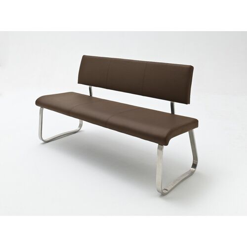 MCA Furniture Sitzbank Arco Kunstleder cappuccino 155 cm breit