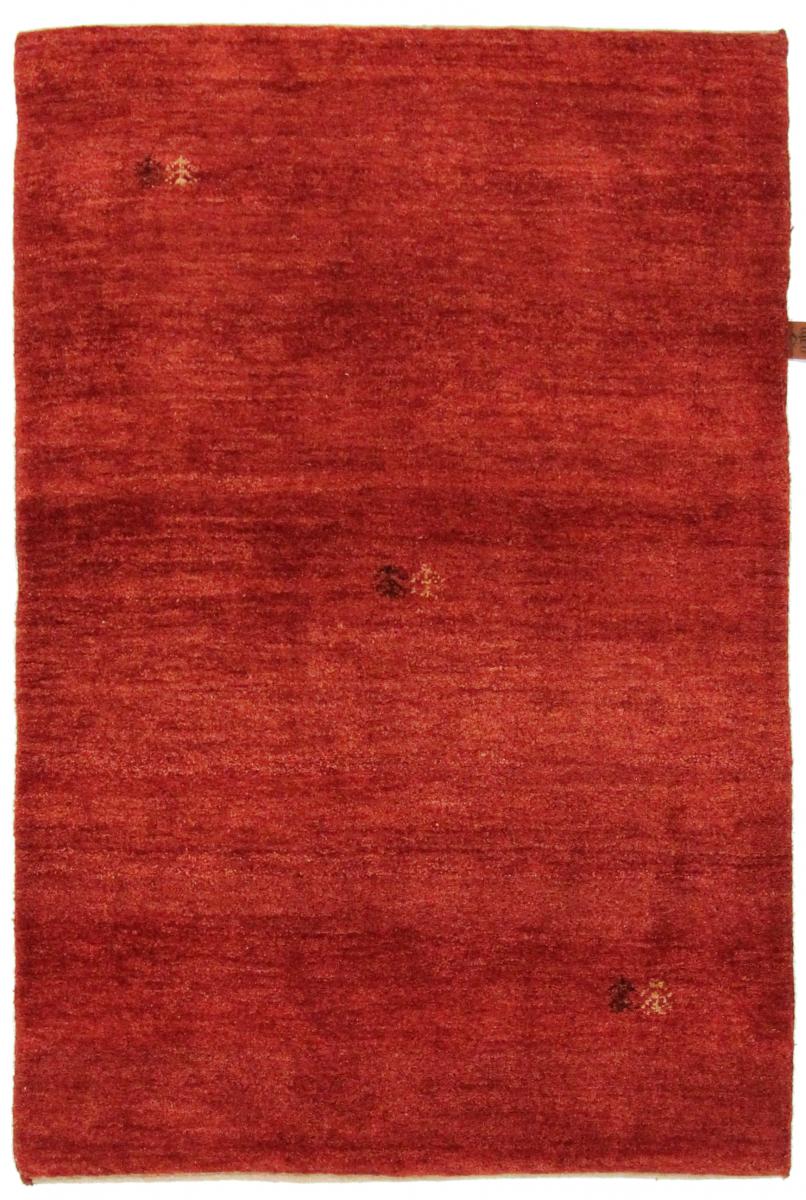 Nain Trading Handgeknüpfter Teppich Perser Gabbeh 148x101 Rost/Dunkelrot (Wolle, Persien/Iran)