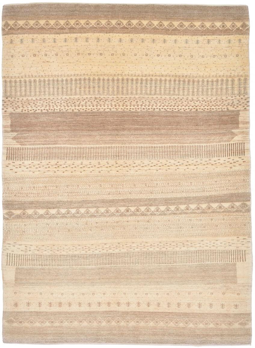 Nain Trading Perserteppich Perser Gabbeh Loribaft 227x164 Beige/Rosa (Handgeknüpft, Persien/Iran, Wolle)