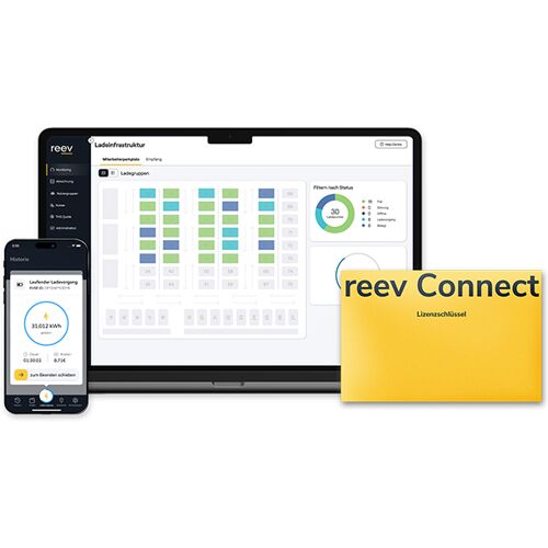 The Mobility House reev Connect Lizenzschlüssel Pro – Abrechnungssoftware für Ihre Ladestation
