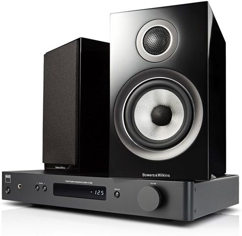 NAD C338 + B&W 707 S2 Digitalverstärker mit Streaming