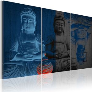 Artgeist Wandbild - Buddha - Skulptur