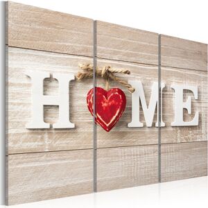 Artgeist Wandbild - The Heart of the Home