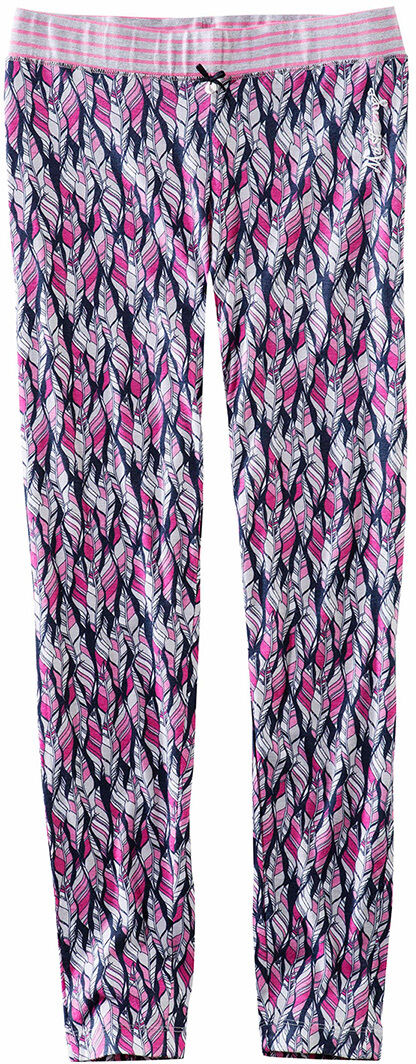 Mustang Damen Freizeit Hose lang navy pink Mustang Damen Freizeit Hose lang navy pink