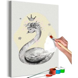 Artgeist Malen nach Zahlen - Swan in the Crown