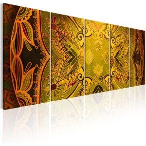 Artgeist Wandbild - Mandala: Flowery Wings