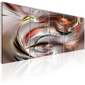 Artgeist Wandbild - Orange Chaos