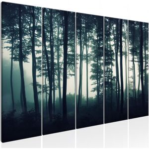 Artgeist Wandbild - Dark Forest (5 Parts) Narrow