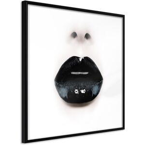 Artgeist Poster - Black Lipstick (Square)