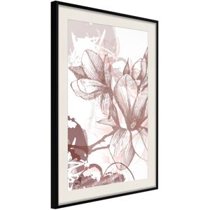 Artgeist Poster - Drawn Flower