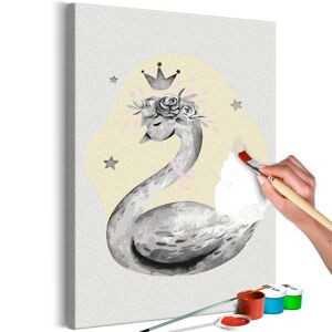 Artgeist Malen nach Zahlen - Swan in the Crown